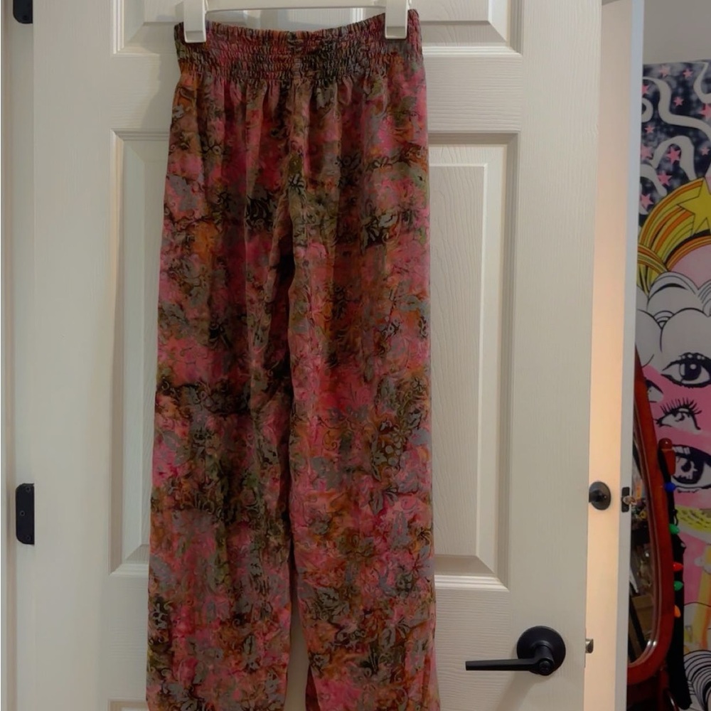 Floral Tie-Dye Genie LowRise Pants